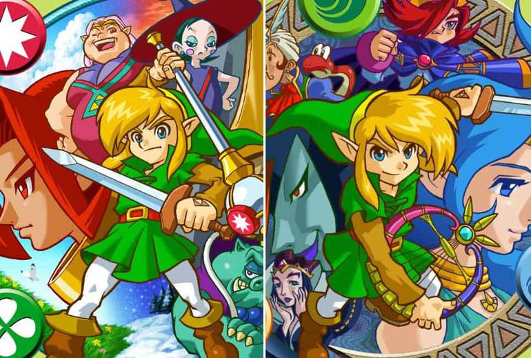 Imagem de capa de Zelda Oracle of Seasons e Ages