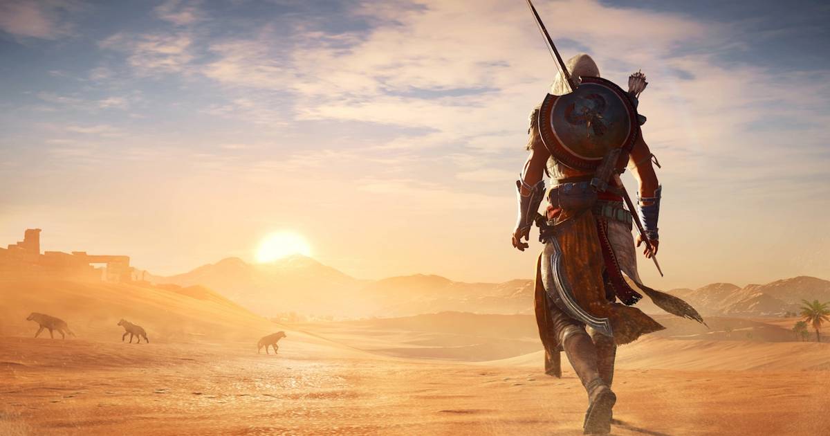 Quase 20 minutos de Assassins's Creed Origins na glória do 4K no Xbox One X