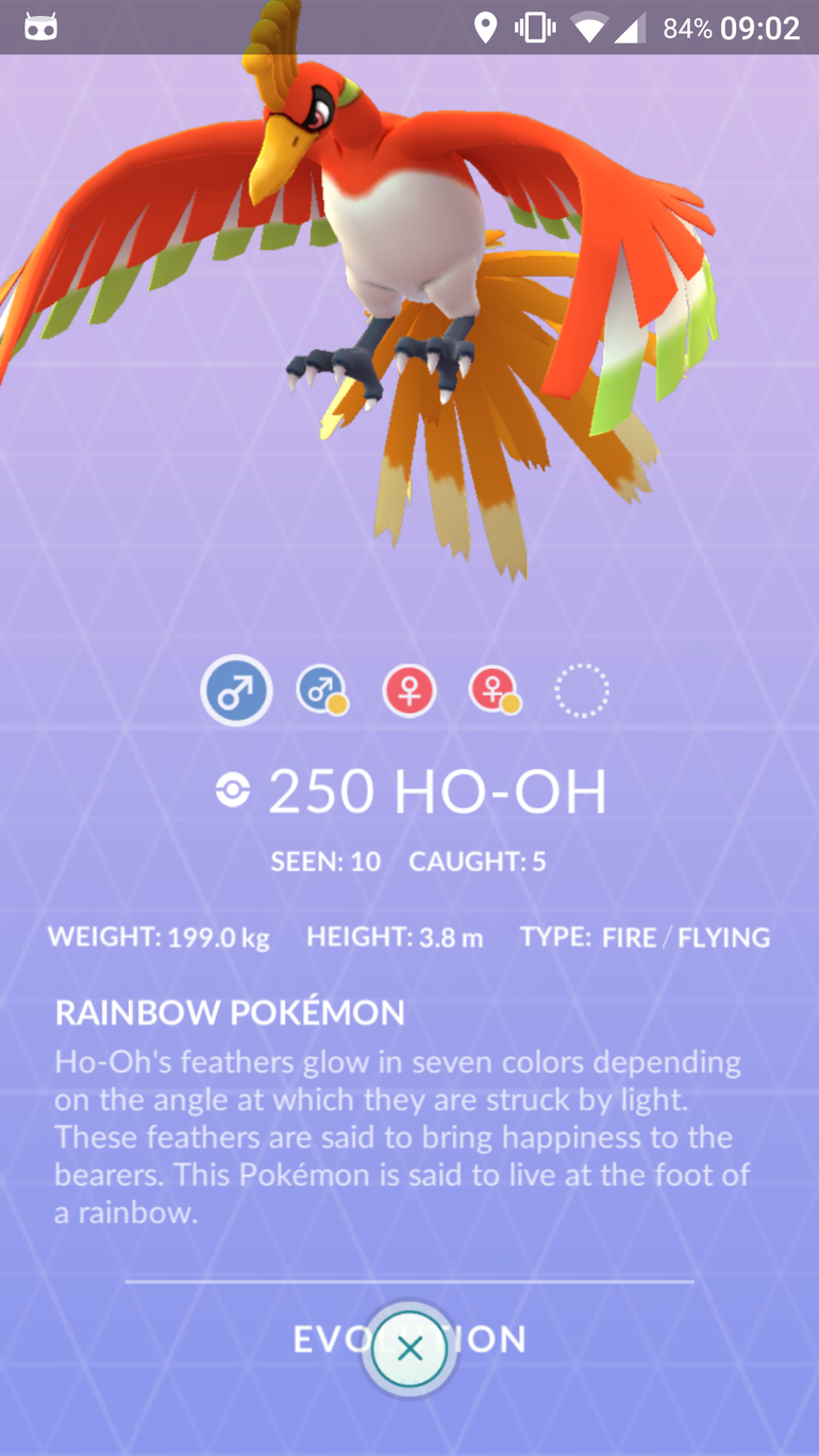 Ho-oh Shiny no Pokémon Go! Como pegar pokémon lendário shiny no