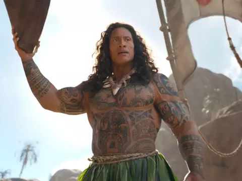 Moana live-action | The Rock usou quase 20kg de maquiagem e figurino para Maui