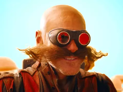 Sonic 3 | Cena deletada mostra Robotnik de Jim Carrey como streamer