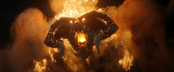 Senhor dos Anéis: Balrog em anéis de poder