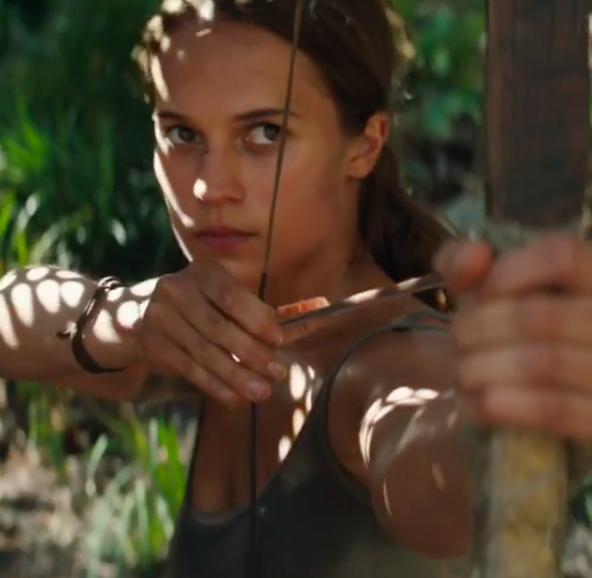 Tomb Raider - Trailer do filme de Tomb Raider deixa claro a semelhança com  os jogos - The Enemy