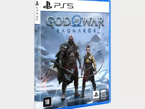 God of War Ragnarok mídia física PS5