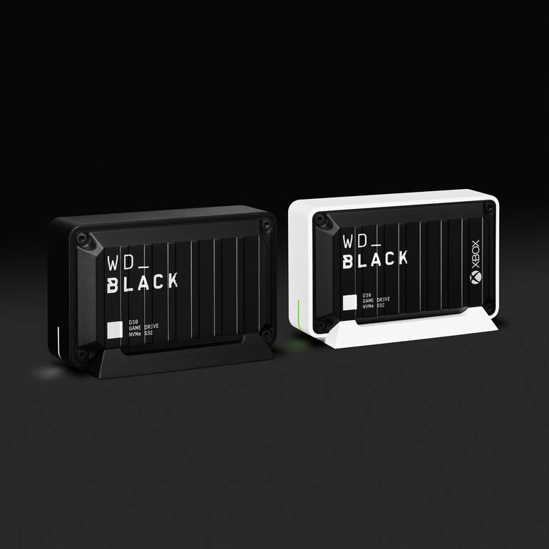 WD_BLACK D30 Game Drive tradicional e para Xbox