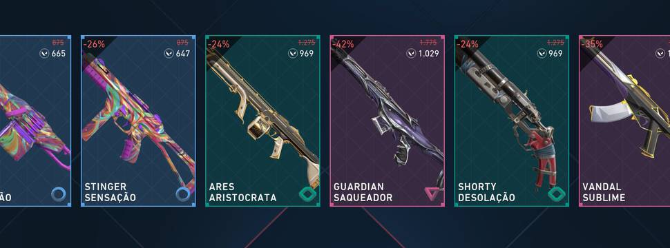 Skins da Atualização de Abril/2021: Data de Lançamento e Valores