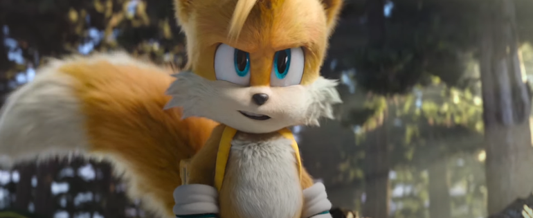 Tails no trailer de Sonic 2.
