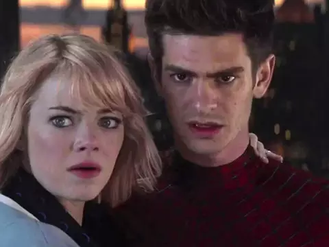 Andrew Garfield e Emma Stone