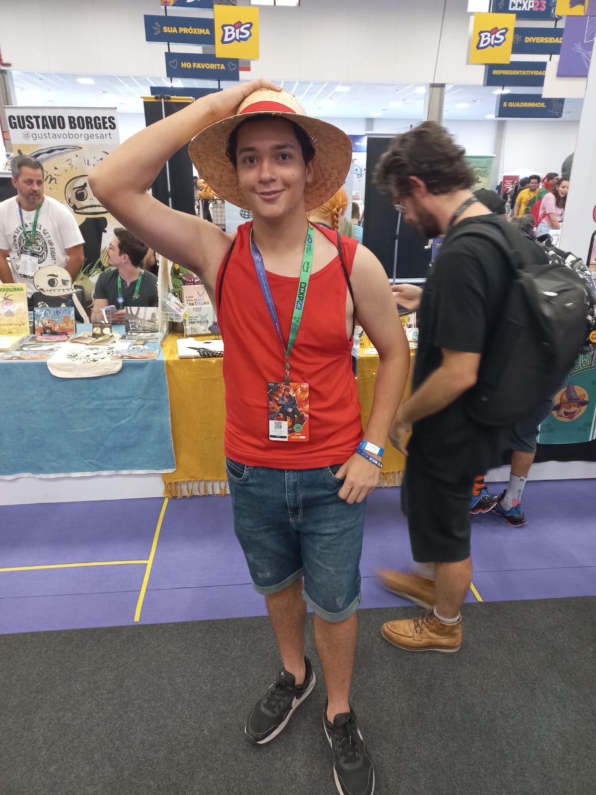 O One Piece tá na CCXP23? Luffy foi campeão do cosplay