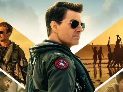 Arte oficial de Top Gun: Maverick/Paramount/Reprodução