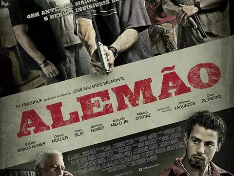 Alemão | Cauã Reymond, Caio Blat e Antônio Fagundes no novo pôster do filme