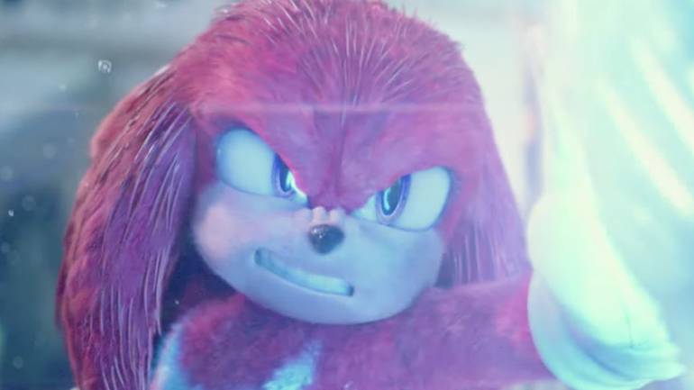 Imagem de Knuckles no filme Sonic 2