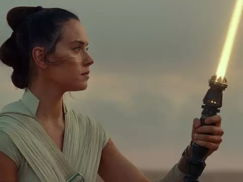 Daisy Ridley em Star Wars: A Ascensão Skywalker/Lucasfilm
