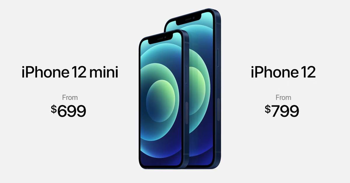 Apple anuncia iPhone 12 mini, menor celular 5G no mundo