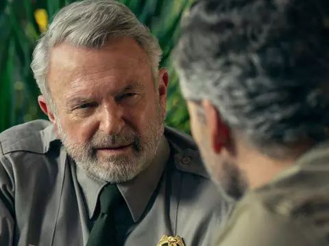 Sam Neill em Indomável (Reprodução)