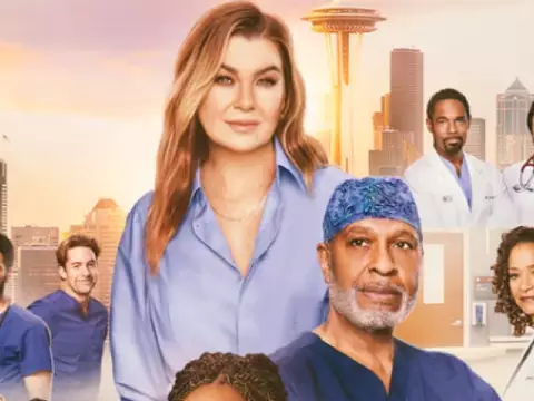 Detalhe do pôster de Grey's Anatomy (Reprodução)
