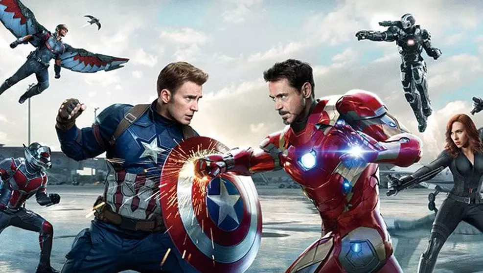 Capitão América e Tony Stark/Homem de Ferro