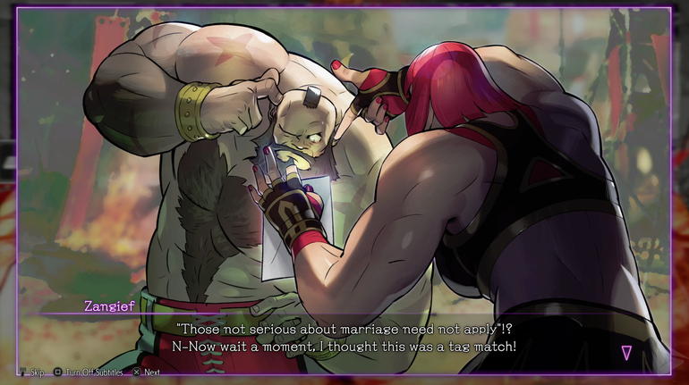 Zangief really doesn't need Green Hand now that he can Drive Rush