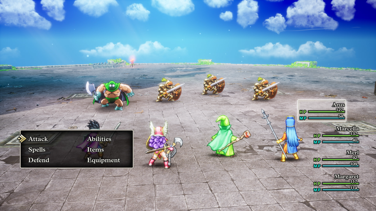 Imagem de divulgação de Dragon Quest 3 HD-2D Remake