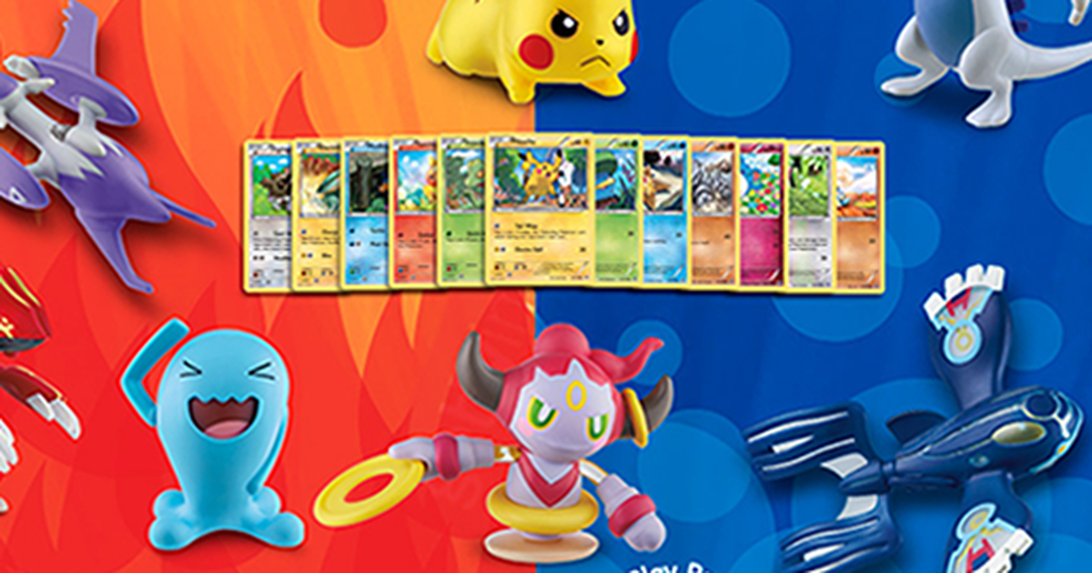 Pokémon no McDonald's - 10 Bonecos para Colecionar!