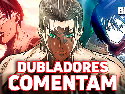 Última temporada de Ataque dos Titãs chega dublado pela Funimation