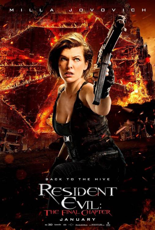 Resident Evil: O Capítulo Final  Milla Jovovich faz retrospectiva dos  filmes em vídeo - OFELM - O filme é legal, mas