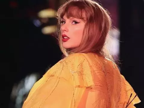 Taylor Swift durante el Eras Tour (Reproducción/Instagram)