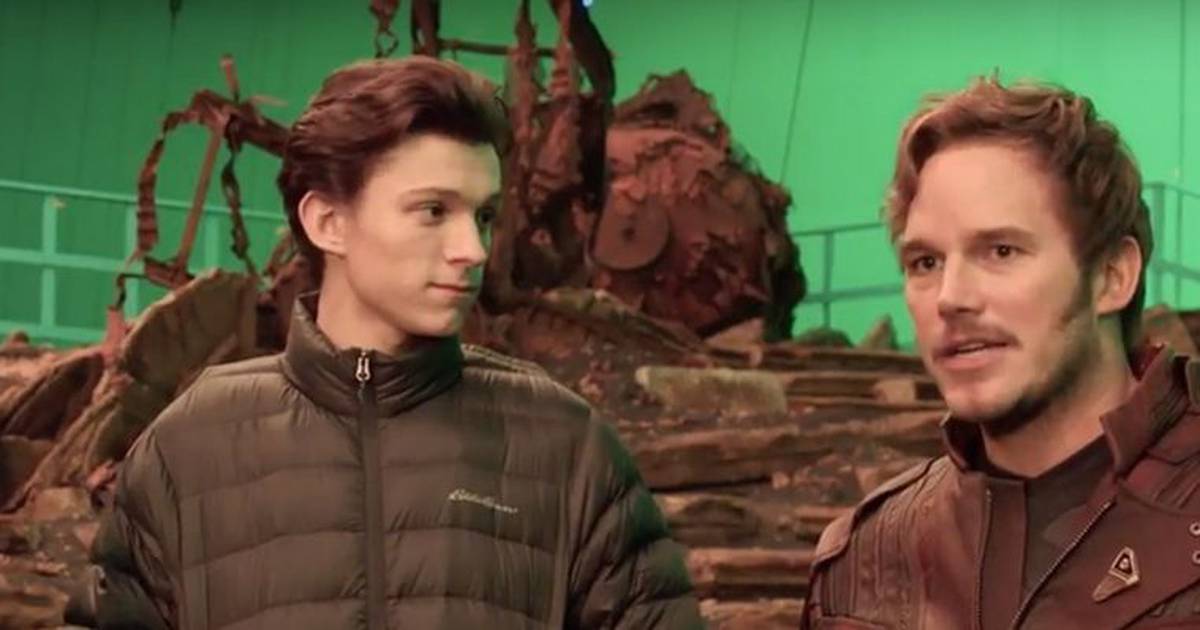 Resultado de imagem para tom holland chris pratt