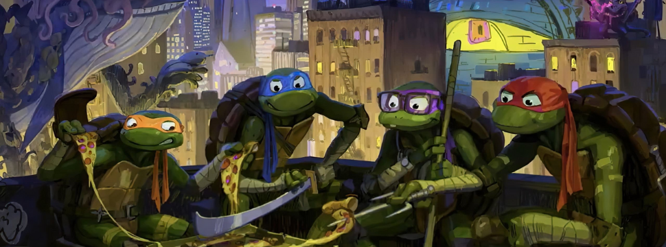 Next Level on X: Novos pôsteres de Donatello e Michelangelo em 'As Tartarugas  Ninja: Caos Mutante' foram lançados também 🐢🥷  / X