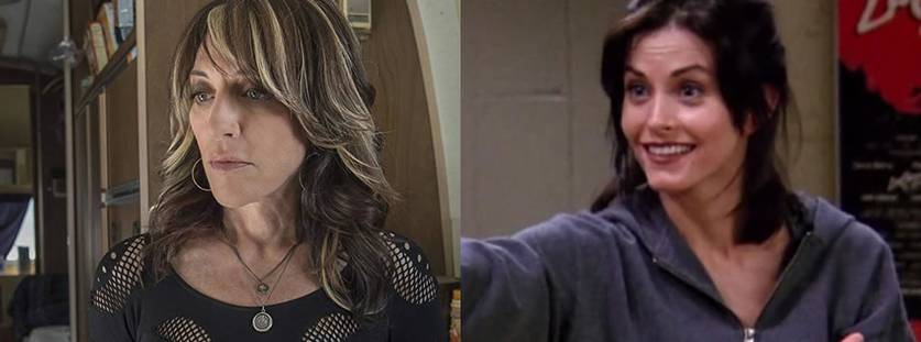 Katey Sagal em Sons of Anarchy; Courteney Cox em Friends, da NBC