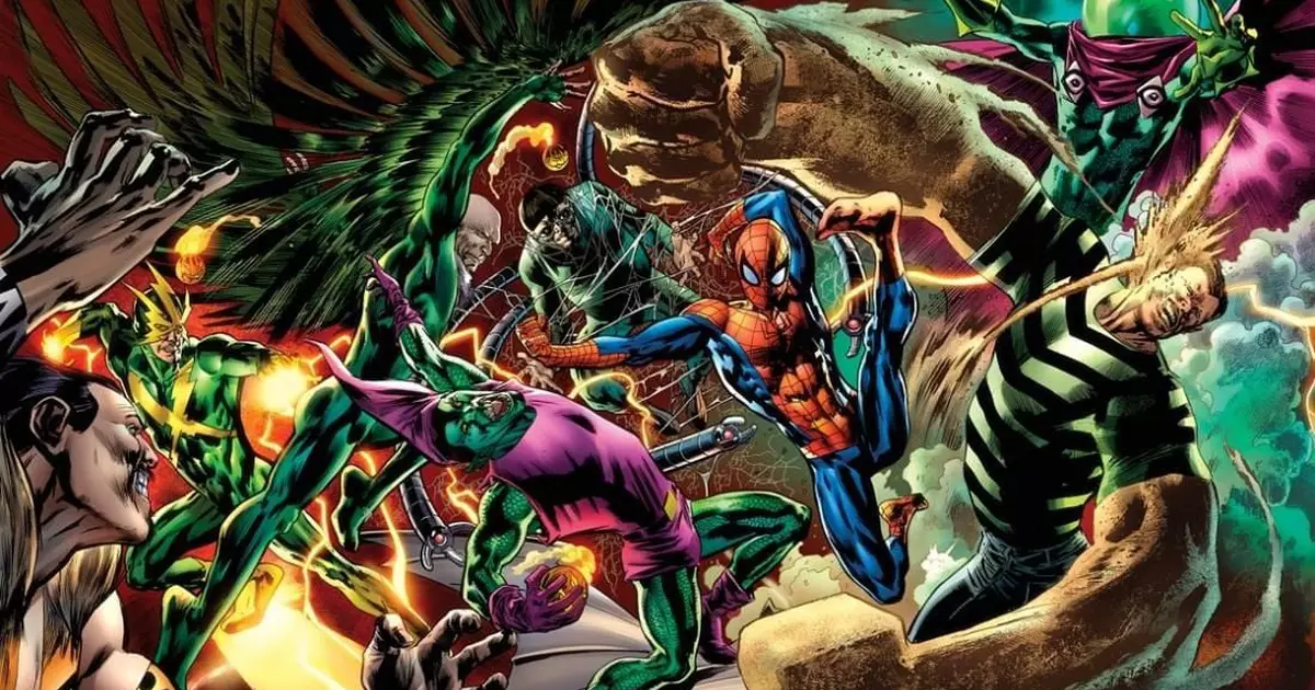 Homem-Aranha | Filme cancelado do Sexteto Sinistro ganha arte conceitual inédita