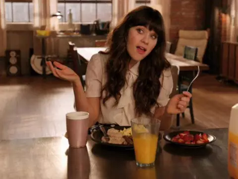 Zooey Deschanel em New Girl (Fox/Reprodução)