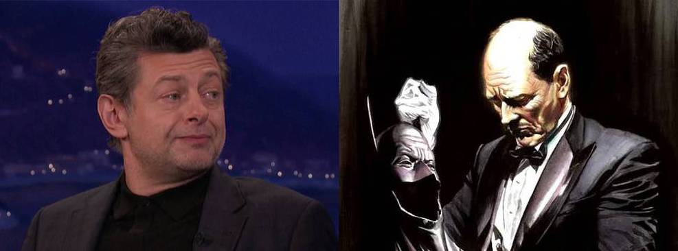 The Batman | Matt Reeves confirma Andy Serkis como Alfred Pennyworth