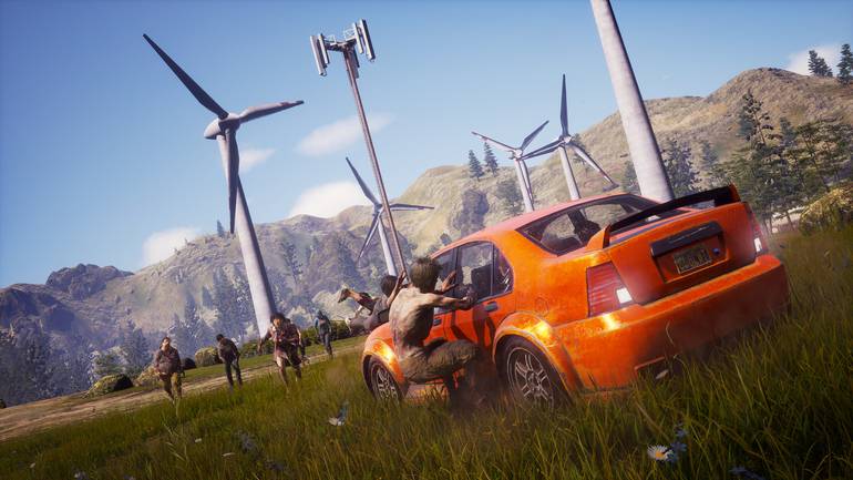 Carro em State of Decay 2.
