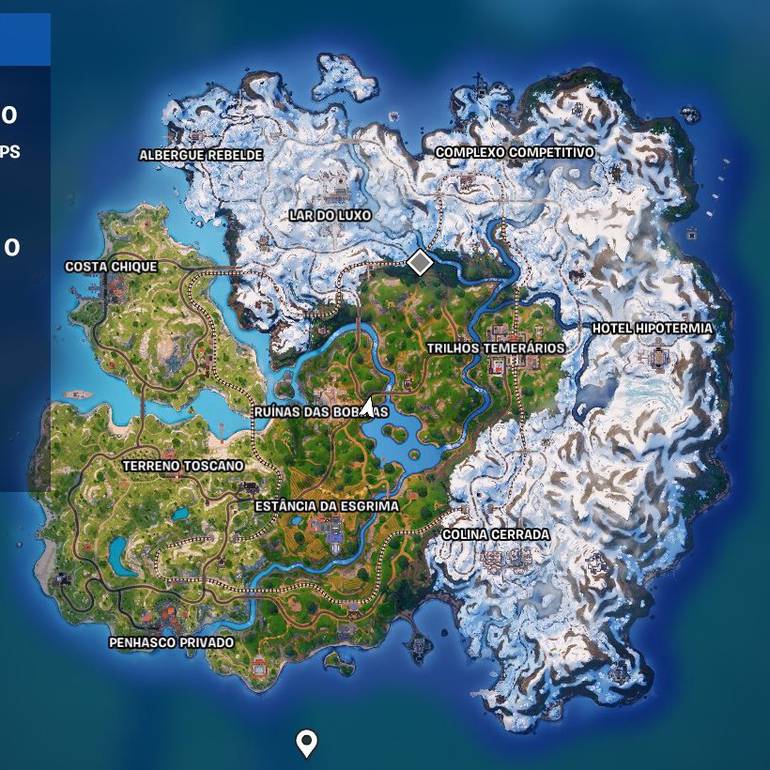 Fortnite raiz? Temporada 5 Capítulo 1 traz mapa original de volta