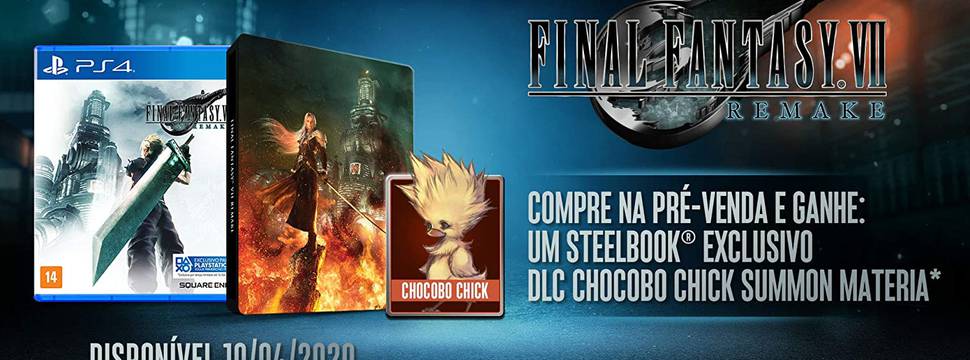 Final Fantasy VII Remake - Steelbook PlayStation 4