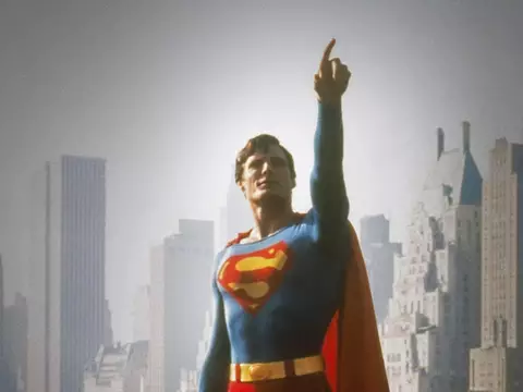 Cena de  Super/Man - A História de Christopher Reeve