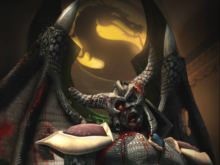 Onaga, o Rei Dragão de Outworld, em Mortal Kombat: Deception.