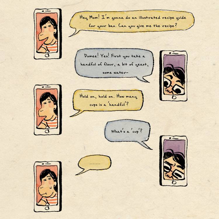 Ilustração de Bao