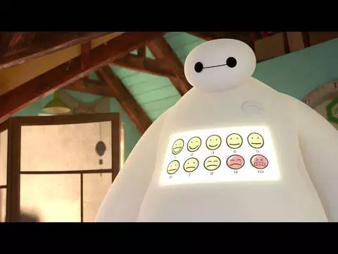 Operação Big Hero 6 | Robô Baymax mostra funções de diagnóstico no novo clipe