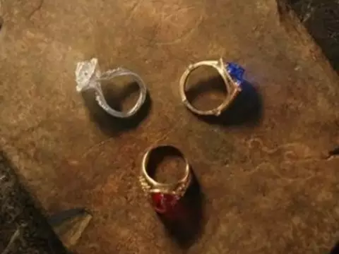 Cena de O Senhor dos Anéis: Os Anéis de Poder (Reprodução)