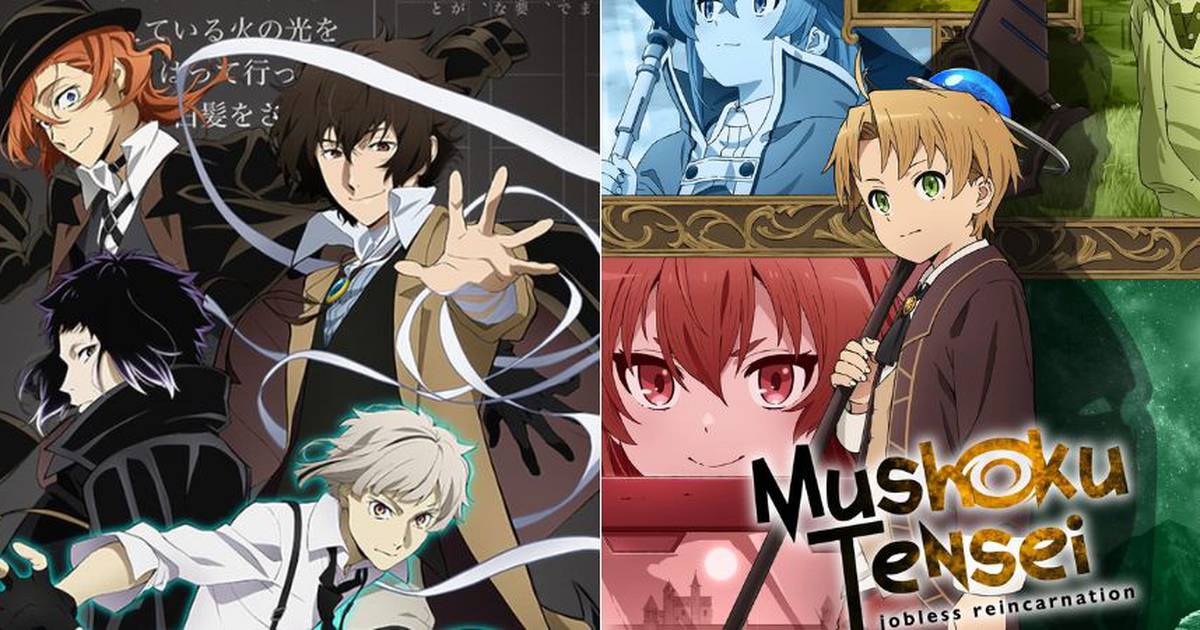 Bungo Stray Dogs, Mushoku Tensei e mais chegam à Crunchyroll em julho