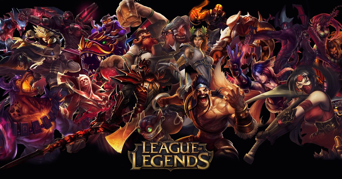 League Legends League Of Legends Lança Papel De Parede Com Os