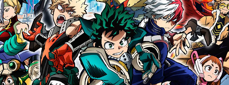 Deku usa todo seu poder - Novo filme Boku no Hero 