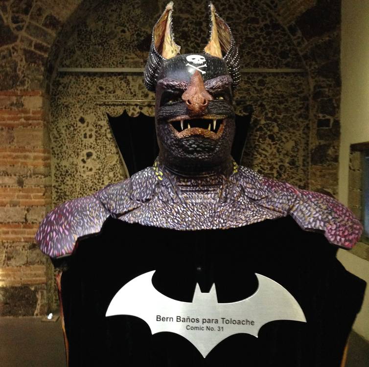 Batman ganha versões na cultura mexicana em exposição