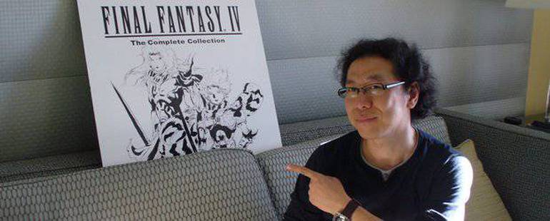 Foto de Takashi Tokita, designer líder de Final Fantasy