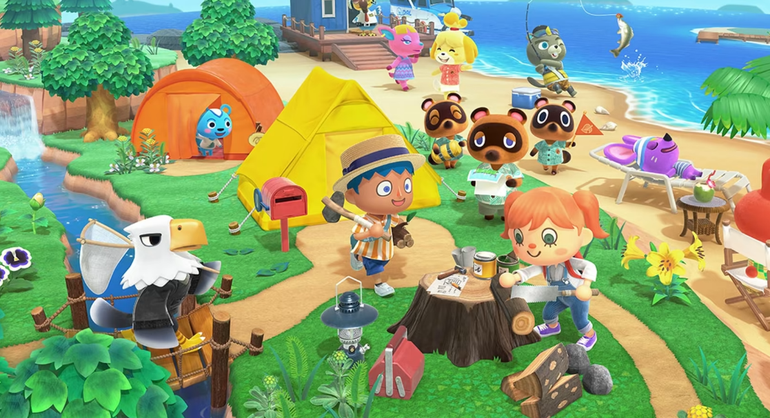 Personagens de Animal Crossing.