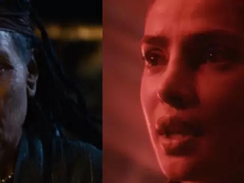 Jada Pinkett Smith e Priyanka Chopra no teaser de Matrix Resurrections (Reprodução/Montagem Omelete)