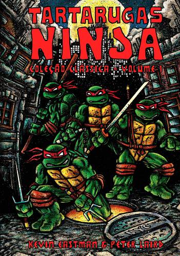 Capa da HQ Tartarugas Ninja: Coleção Clássica
