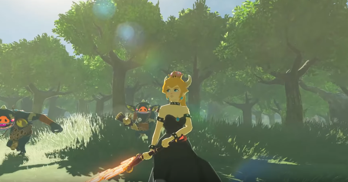 Breath Of The Wild Bowsette